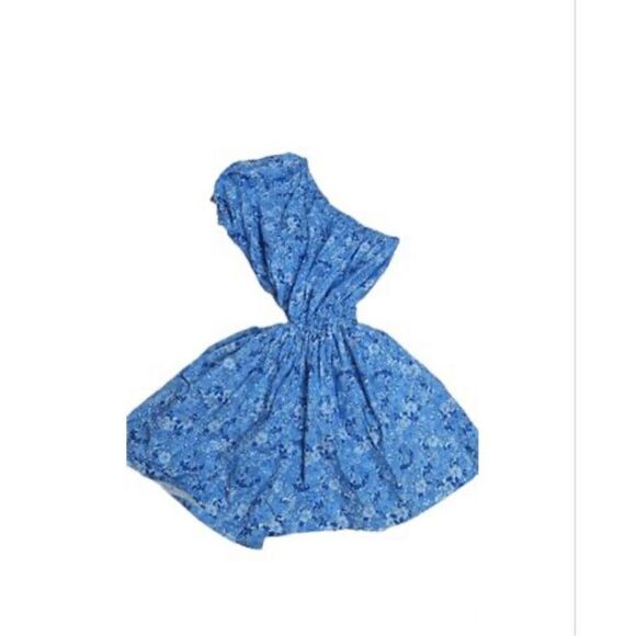 NWT The Westside  Blue Pamela Cut-Out Mini Dress, Size XS - Picture 2 of 9